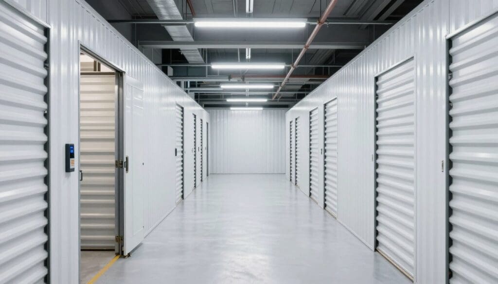 Clean, secure climate-controlled storage facility